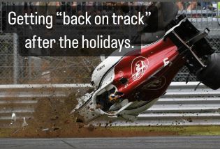 Getting “back on track” after the holidays. 