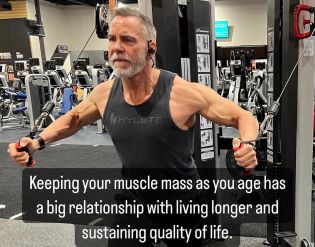 There is no upper age limit to begin or keep lifting weights.
